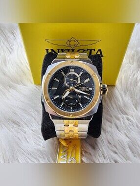 Invicta Watch Original New Two-Tone Gold & Silver Chronograph Watch
